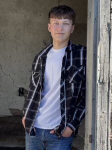 Picture of Cody Witt - winner of a New Horizons Scholarship from the Franklin Krause Foundation.